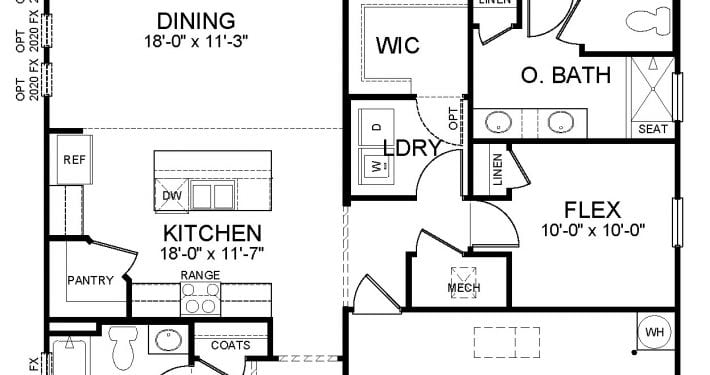 ARLINGTON - FIRST FLOOR PLAN - 120616
