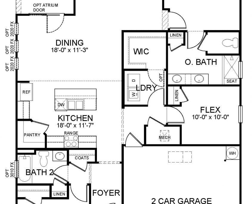 ARLINGTON - FIRST FLOOR PLAN - 120616