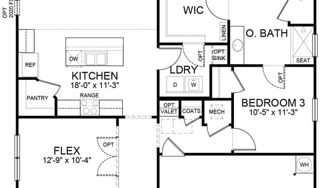DOVER - FIRST FLOOR PLAN - 120616